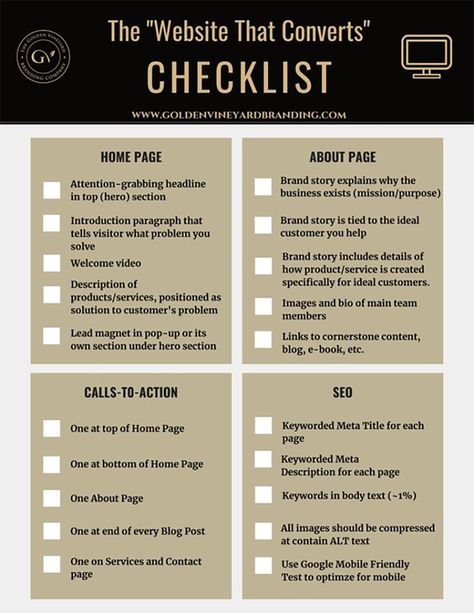 Website Building Checklist, Website Design Checklist, Designing A Website, Inspirational Website Design, Building A Website For A Business, The More You Know Logo, How To Build A Website, Website Checklist, Website Design Tips