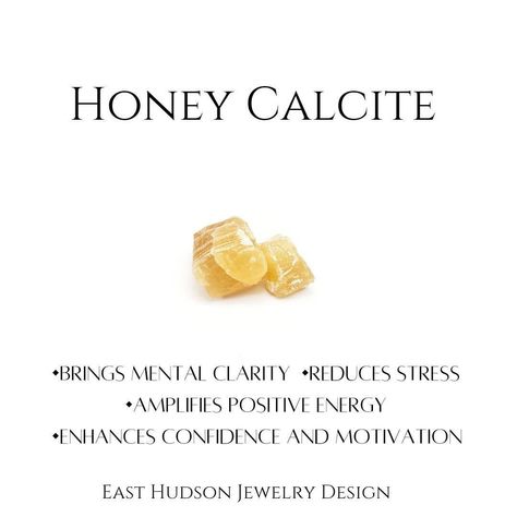 Honey Calcite Crystal Meaning, Honey Calcite Meaning, Honeycomb Calcite, Calcite Jewelry, Calcite Necklace, Crystal Healing Chart, Yellow Crystals, Quartz Properties, Broom Closet