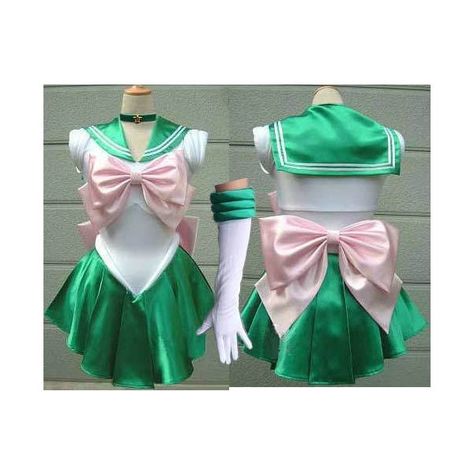 Sailor Moon costume sailor jupiter cosplay costume lita fancy dress ($45) ❤ liked on Polyvore featuring costumes, cosplay costumes, sailor moon halloween costume, sailor moon costume, cosplay halloween costumes and green costumes Sailor Jupiter Costume, Sailor Moon Jupiter, Sailor Jupiter Cosplay, Sailor Moon Cosplay Costumes, Sailor Moon Dress, Sailor Moon Costume, Moon Costume, Makoto Kino, Fancy Dress Halloween Costumes