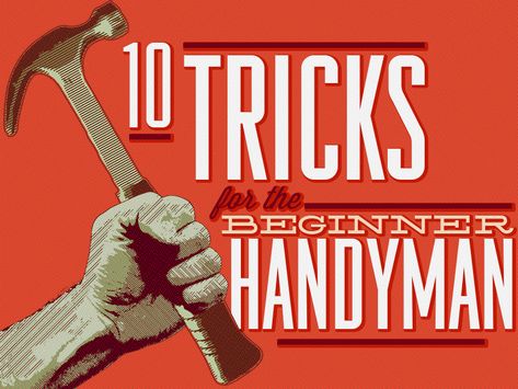 10 Tricks for the Beginner Handyman | 'Up your handyman know-how with these 10 simple but extremely effective tricks.' Home Decor For Men, Caulking Tips, Handyman Business, Diy Handyman, Handyman Projects, The Family Handyman, Design Your Kitchen, Handyman Services, Home Fix