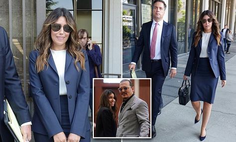 Johnny Depp\'s lawyer Camille Vasquez represents Q\'orianka Kilcher #DailyMail Orianka Kilcher, Camille Vasquez, Severe Neck Pain, Couple Relationship, Channing Tatum, Work Style, Lost City, New Star, Ex Wives