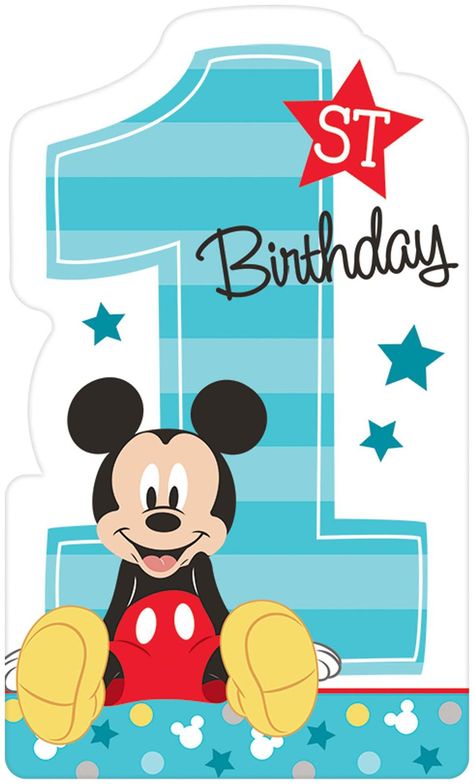 1st Birthday Invites, Γενέθλια Mickey Mouse, Mickey Mouse Background, Mickey 1st Birthdays, Mickey Mouse Birthday Invitations, Mickey Mouse First Birthday, Minnie Mouse Invitations, Mickey Mouse 1st Birthday, Mickey Mouse Images