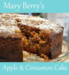 Mary Berry Apple Cake Recipe, Cinnamon And Apple Cake, Christmas Apple Cake, Cinammon Cake Recipes, Apple And Cinnamon Cake, Cinnamon Apple Cake Recipe, Mary Berry Apple Cake, Quick Fruit Cake, Mary Berry Christmas Cake