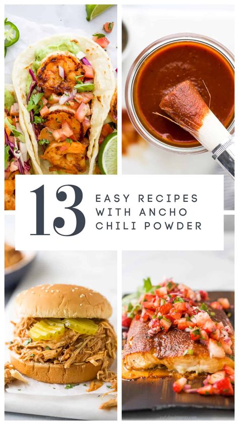 Ancho Chile Recipes, Chili Powder Recipe, Chile Recipes, Ancho Chili Powder, Whole Roasted Cauliflower, Ancho Chili, Homemade Bbq, Bbq Sauce Homemade, Powder Recipe