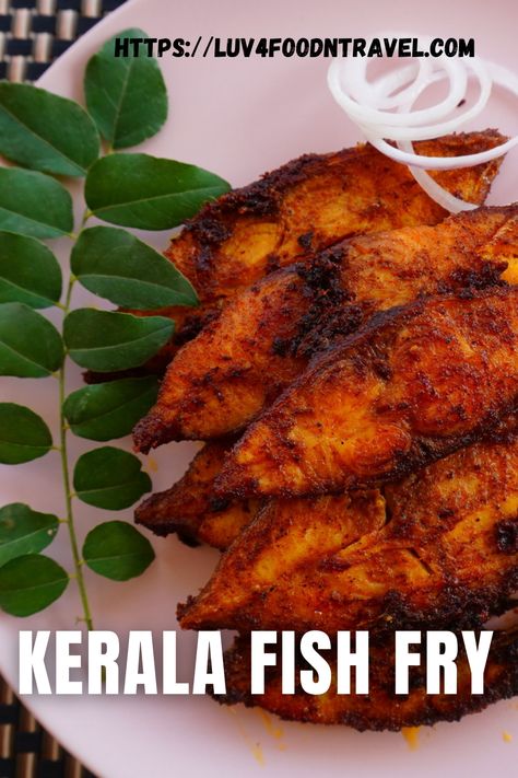 For a detailed recipe, do visit our blog site https://luv4foodntravel.com Indian Fish Fry, Masala Fish Fry, Fish Fry Recipe, Masala Fish, How To Make Fish, Fried Fish Recipes, Fish Fry, Indian Recipes, Fried Fish