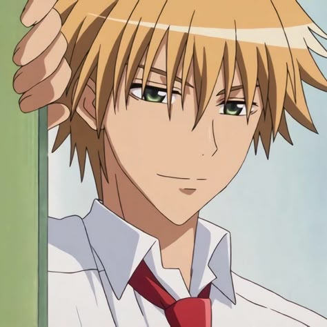 Takumi Usui, Usui Takumi, Maid Sama, Anime Character, Blonde Hair, A Man, Blonde, Hair, Anime