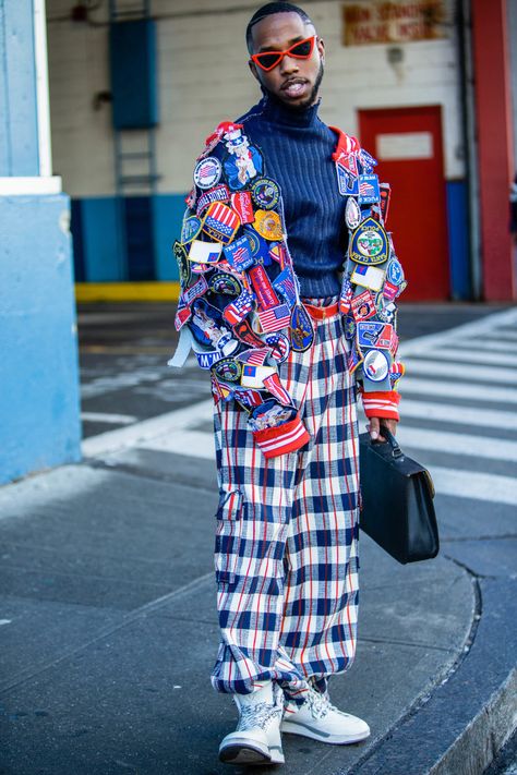 Men’s Maximalism, Maximalism Fashion Men, Maximalism Style Fashion, Maximalist Mens Fashion, Maximalist Outfits Men, Weird Outfits Street Style, Maximalist Punk, Maximalist Clothes, Maximalism Outfit