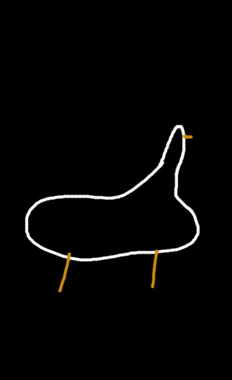 a simple dark duck wallpaper Wallpapers Dark Colors, Simple Wallpapers Dark, Sideways Wallpaper, 3d Iphone Wallpaper, Screen Wallpaper Iphone, Duck Wallpaper, Duck Drawing, Wallpapers Dark, Lock Screen Wallpaper Iphone