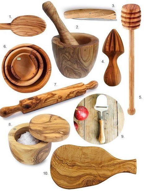 #kitchen #accessories All Things Olive Wood for the Kitchen — Product Roundup (I Want All Of Them!) Kitchen Innovation, Kitchen Accesories, Wooden Kitchen Utensils, Wood Turning Projects, Wooden Utensils, Wood Accessories, Wooden Kitchen, Wood Kitchen, Mortar And Pestle