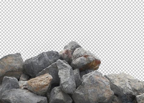 PSD rock isolated transparency backgroun... | Premium Psd #Freepik #psd #rock #boulder #stone-rocks #stone Batu Png, Rocks Png, Rock Boulder, Rock Png, Vintage Png, Stone Rocks, Bob Marley, Bouldering, Graphic Resources