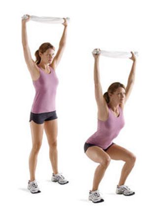 Corrective Exercises 7 Min Workout, Overhead Squat, Lose Love Handles, Dynamic Stretching, 7 Minute Workout, Tight Hip Flexors, Womens Health Magazine, Psoas Muscle, Sweat It Out