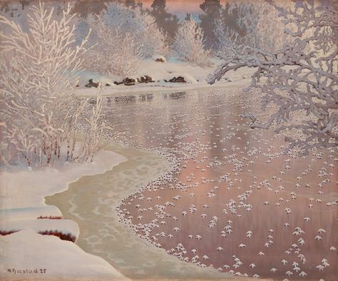 Superflat, Winter Princess, Winter Aesthetic, Wassily Kandinsky, Pics Art, Winter Landscape, Pretty Places, Pink Christmas, Pretty Pictures