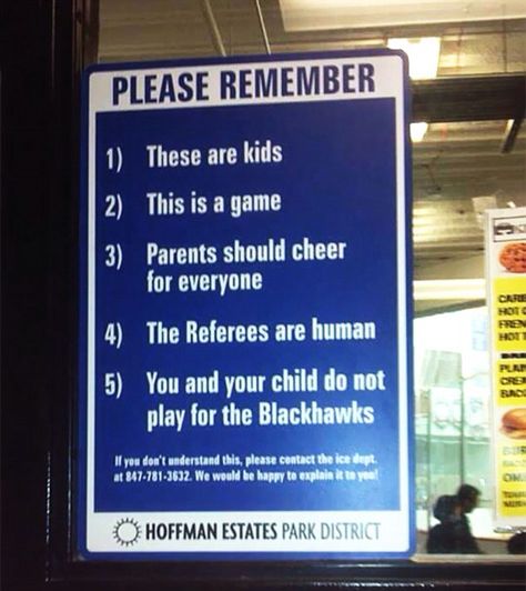 Bored Panda reveals 20 utterly pointless signs that state the obvious | Daily Mail Online Hockey Kids, Hockey Memes, Blackhawks Hockey, Mom Memes, Sports Memes, Hockey Mom, Sports Pictures, All Kids, Sports Humor