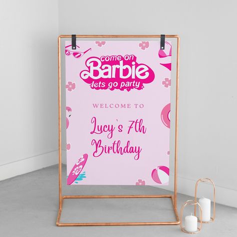 Girls barbie birthday party