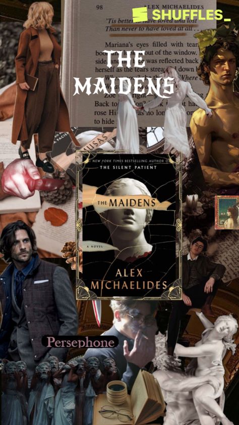 #myfirstshuffle The Maidens Alex Michaelides, Alex Michaelides, The Maidens, Book Suggestions, Simply Lovely, Book Aesthetic, Book Lists, Cool Artwork, Book Club