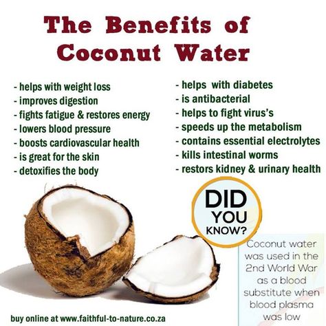 Love Coconut Water! I add some of it to my juices and it makes it even more healthier. What about you FitLifers? Benefits Of Coconut Water, Coconut Water Benefits, Food Benefits, Air Kelapa, Urinary Health, Food Health Benefits, Benefits Of Coconut, Water Benefits, Help Digestion