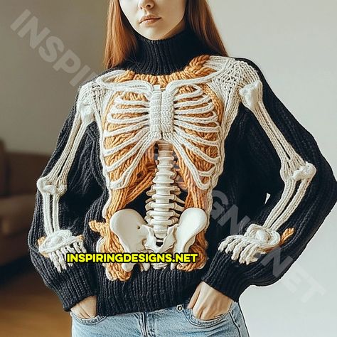 Let’s dive into the wonderfully weird and fabulously funky world of human anatomy sweaters. Picture this: you’re strolling down the street, and heads turn. Why? Because your sweater isn’t just any old knit. It’s a vivid, lifelike representation of the human body, showcasing everything from your heart and lungs to your digestive system and even … Anatomy Sweater, Heart And Lungs, Heart Sweater, The Human Body, Human Anatomy, Lungs, Picture This, Digestive System, Anatomy