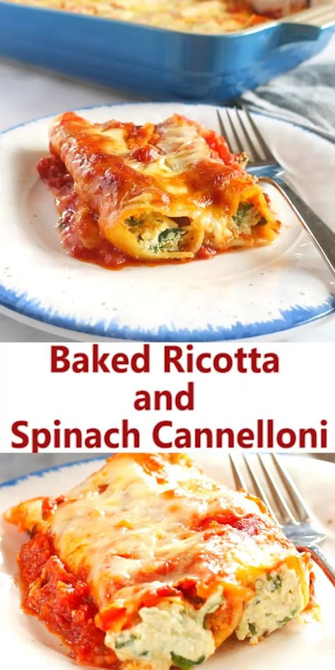 Spinach Ricotta Cannelloni Easy, Cannelloni Recipes Spinach Ricotta, Spinach And Cheese Cannelloni, Cheese Cannelloni Recipes Ricotta, Pasta Cannelloni Recipes, Easy Cannelloni Recipes, Cannelloni Pasta Recipe, Spinach And Ricotta Cannelloni Recipes, Cheese Cannelloni Recipes