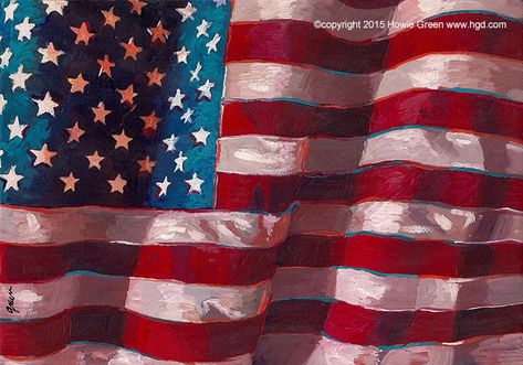 https://flic.kr/p/tNawZ3 | American flag painting 2 | My second flag painting. See more of my art at www.hgd.com Thanks for looking. Usa Flag Painting, American Flag Drawing, American Flag Painting, Flag Drawing, American Flag Art, Flag Painting, Guitar Painting, Flag Art, America Flag