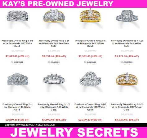 Kay Jewelers Pre-Owned Jewelry Kay Jewelers Clearance 39.99, Kays Jewelers Sale, Kay Jewelers Clearance, Kay Jewelers Rings, Kay Jewelers Engagement Rings, Discount Design, Kay Jewelry, Key Jewelry, Kay Jewelers