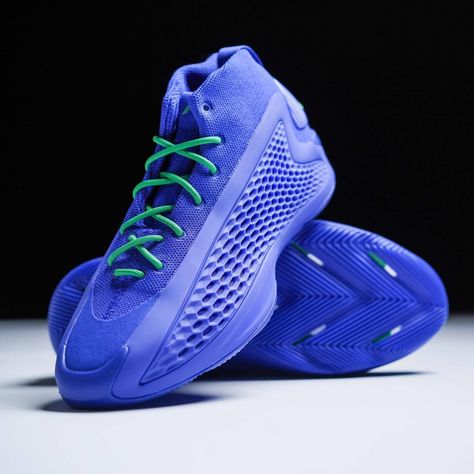 Anthony Edwards’ adidas AE 1 Debuts In "Velocity Blue" - addstylers.com Ae 1 Shoes, Shoes Rotation, Bball Shoes, Basket Shoes, Hoop Shoes, Shoes Trends, Best Basketball Shoes, Gym Attire, Anthony Edwards