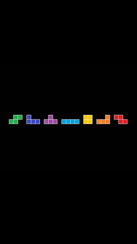 Tetris Wallpaper, Tetris Art, Game Controller Art, Tetris Design, Amoled Wallpaper, Android Wallpaper Dark, Retro Arcade Games, Typographic Logo, Samsung Galaxy Wallpaper