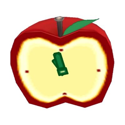 Apple clock (City Folk) - Animal Crossing Wiki - Nookipedia Apple Clock, Character Furniture, Animal Crossing City Folk, Animal Crossing City, Apple Set, Animal Crossing Wiki, Red Robot, Sea Creatures Art, Tool Music