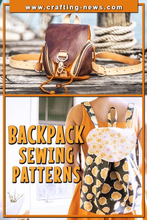 Backpack Purse Pattern, Backpack Sewing Patterns, Adventure Time Backpack, Backpack Patterns, Backpack Sewing Pattern, Sewing Knowledge, Crafting Accessories, Backpack Ideas, Backpack Pattern Sewing