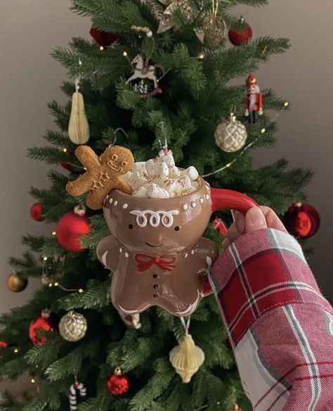 Christmas Mugs Aesthetic, Merry Christmas Aesthetic, Gingerbread Mug, Air Magic, Christmas Dreaming, Christmas Vibe, Cosy Christmas, Christmas Feeling, Christmas Lovers