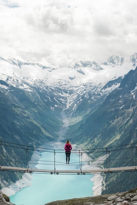 Austrian Tyrol, Hanging Bridge, Tirol Austria, Tyrol Austria, Summer Hike, Austria Travel, Europe Winter, Free Camping, Fall Travel