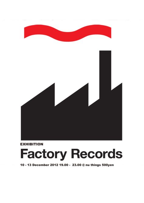 Awesome Posters, Indie Punk, Factory Records, Peter Saville, Letterpress Design, Design Factory, Retro Posters, Joy Division, Factory Design