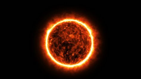 Burning Planet, Nike Football Kits, Sun Planet, Burning Sun, Advantages Of Solar Energy, Space Animation, Space Galaxy, Free Footage, Blood Moon