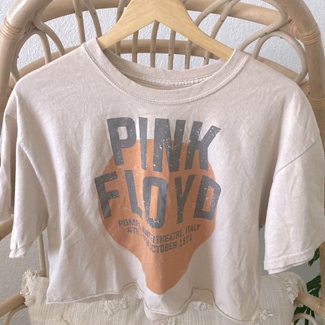 ⭐️SALE Cropped Pink Floyd TShirt Punk Floyd, Target Shirts, Target Shirt, Pink Floyd Shirt, Cropped Pink, Target Tops, Shirts Women, Crop Shirt, Pink Floyd