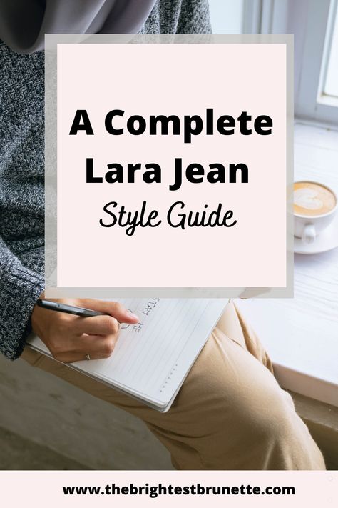 I’m sharing 9 outfits inspired by Lara Jean Covey from To All The Boys I’ve Loved Before on my blog. These are casual Lara Jean Covey outfits you can easily recreate with pieces you already own. Get the Lara Jean aesthetic now by checking out these classic looks! Lara Jean Covey Outfits Aesthetic, Lara Jean Aesthetic Outfits, Lara Jean Covey Outfits Inspiration, Laura Jean Covey Outfits, Lara Jean Covey Aesthetic, Lara Jean Aesthetic, Jean Core, Lara Jean Covey Outfits, Jeans Style Guide