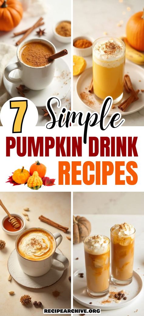 7 Simple Pumpkin Recipe Drinks For Any Occasion Pumpkin Beverages, Pumpkin Drink Recipes, Pumpkin Chai Tea, Pumpkin Hot Chocolate, Pumpkin Drink, Pumpkin Cream Cold Brew, Cream Cold Brew, Pumpkin Drinks, Pumpkin Smoothie