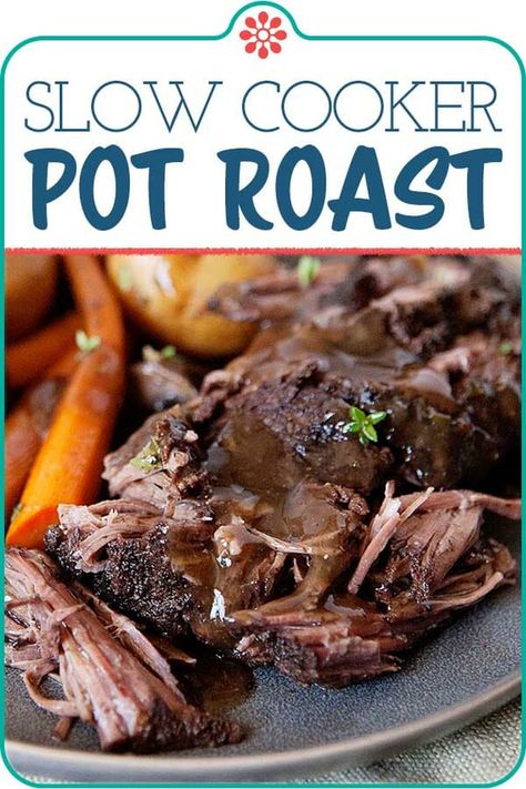 Slow Cooker Pot Roast Crockpot Roast Recipes, Slow Cooker Pot Roast, Beef Pasta Recipes, Crockpot Recipes Beef Stew, Slow Cooker Recipes Beef, Slow Cooker Roast, Crockpot Roast, Pot Roast Slow Cooker, Pot Roast Recipes