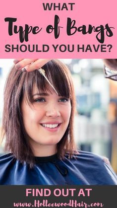 Different Types Of Bangs, Types Of Bangs, Hair Face Framing, Medium Haircuts With Bangs, Medium Length Hair With Bangs, Bangs Wavy Hair, Cut Bangs, Hair Tricks, Face Framing Curtain Bangs