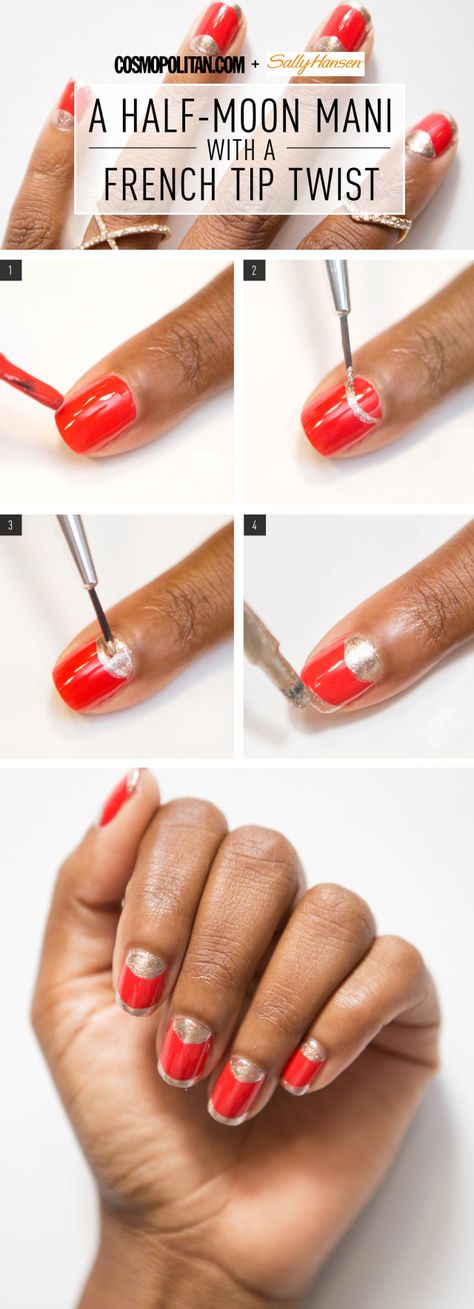 Diy Nails Tutorial, Gel Nails Long, New Years Eve Nails, Fall Nail Art Designs, Tip Nails, Fall Nail Art, Nail Art Tutorial, French Tip Nails, Easy Nail Art