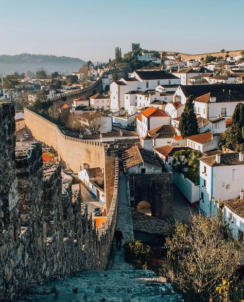 Courtesy of @eugeniahanganu  Tag your best Portugal 🇵🇹 photos with #Super_Portugal  #Obidos #Leiria #Landscape #MedievalVillage… Portugal Obidos, Portugal Photos, Lisbon, Paris Skyline, Landscape Photography, Portugal, Wedding Invitations, Instagram Post, Building