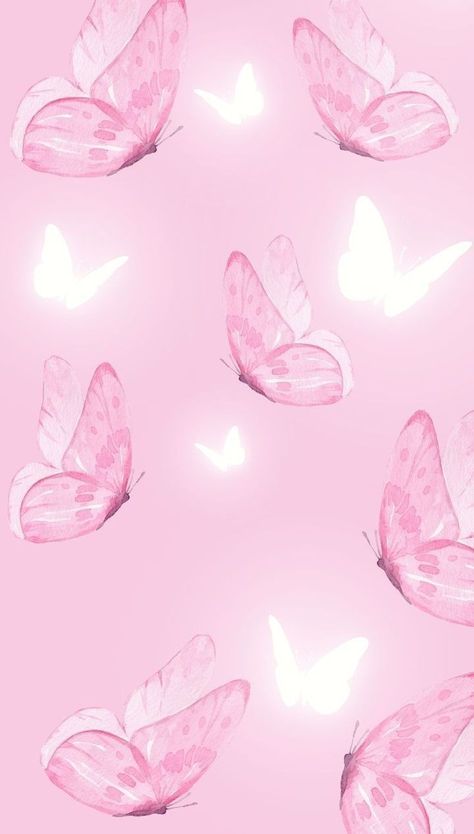 Pink Aesthetic Butterfly Wallpaper, Pink Butterfly Wallpaper, Plain Wallpaper Iphone, Sunflower Iphone Wallpaper, Pink Wallpaper Ipad, Cute Iphone Wallpaper Tumblr, Animal Print Background, Pink Wallpaper Girly, Pink Wallpaper Backgrounds