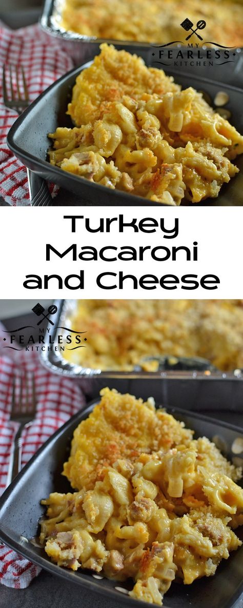 Crockpot Recipes Mac And Cheese, Turkey Mac And Cheese, Thanksgiving Mac And Cheese, Recipes Mac And Cheese, Kid Friendly Casseroles, Baked Dinners, Decorating For Thanksgiving, Cooked Turkey Recipes, Monthly Meals