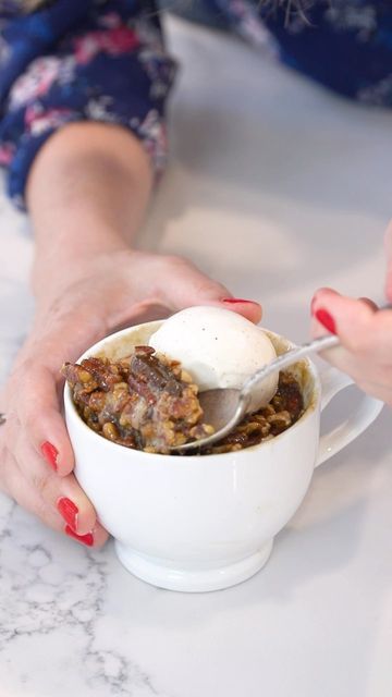 Mug Pecan Pie, Pecan Pie In A Mug, Recipe For 2, Bigger Bolder Baking, Whipped Cream Cheese, Mug Recipes, Batch Cooking, Pecan Pie, Fall Baking