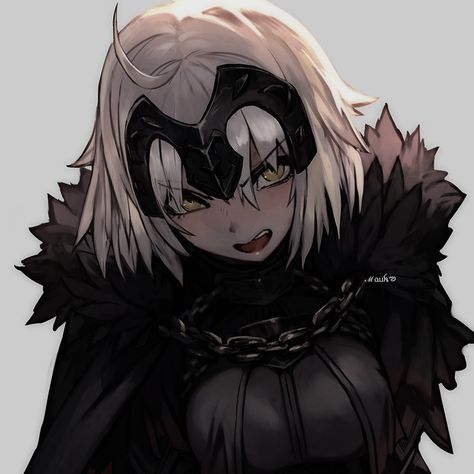 @lalalalack Jalter Fgo Icon, Jalter Fate Art, Jeanne Alter Icons, Jalter Fgo, Fate Pfp, Fate Wallpaper, Fate Jeanne Alter, Jeane D Arc, Jeanne Alter