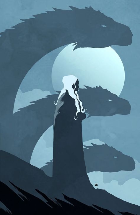 Dragons Game Of Thrones, Game Of Thrones Illustrations, Poster Game, Game Of Thrones Poster, Game Of Thrones Artwork, Game Of Thrones Dragons, Got Game Of Thrones, Got Dragons, Targaryen Art