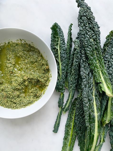 Walnut Sage Pesto Pasta with Cavolo Nero — NINA PARKER Sage Pesto, Stew Dinner, Bean Stew, Roasted Squash, Cannellini Beans, Pesto Pasta, How To Squeeze Lemons, 2 Ingredients, How To Cook Pasta