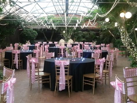 Light Pink And Black Wedding Theme, Pink And Black Quinceanera Decorations, Pink And Black Quinceanera Theme, Black And Pink Quinceanera Theme, Light Pink And Black Wedding, Pink And Black Quince, Pink And Black Quinceanera, Black And Pink Wedding Theme, Black And Pink Sweet 16