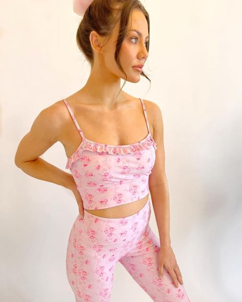 Amy Jane London, Pink Pilates, Pilates Princess, Pink Set, Cute Sets, Dress Measurements, Two Piece Set, So Excited, Pink Rose