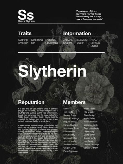 Slytherin Traits, Stile Harry Potter, Severus Rogue, Draco Malfoy Aesthetic, Slytherin Pride, Buku Harry Potter, Theme Harry Potter, Slytherin Harry Potter, Slytherin House