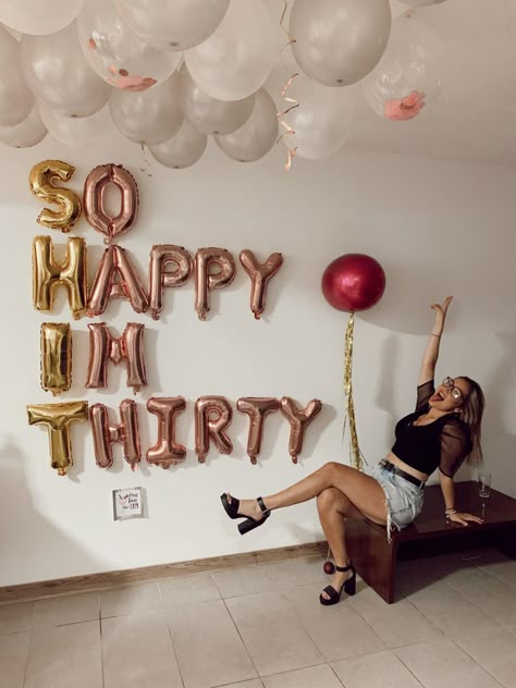 So Happy Im Thirty Party, 30 Birthday Cake Women, 25 Birthday Decoration Ideas For Her, So Happy Im Thirty Cake, Hello 30 Birthday Turning 30, Dirty 30 Birthday Cake For Women, Thirtieth Birthday Ideas, 30 Th Birthday Party Ideas For Women, 30 Birthday Theme For Women