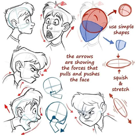 ❤ 1-7 which one is your favorite? Drawing tips collection. Planning some video tutorials. #art #drawing #instaart #draw #sketch #draw #digitalart #photoshop #tekenen #arttutorial #arttips #howtodraw #myart #artist Draw Cartoon Faces, Mitch Leeuwe, Technique Drawing, Facial Expressions Drawing, Cartoon Drawing Tutorial, Pencil Drawing Tutorials, 얼굴 드로잉, Draw Cartoon, People Drawing